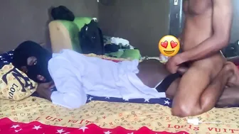 Twink Gets Rough Anal from Big Cock on Sofa