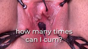 how many times can I cum?