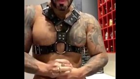 Put on the chastity cage while I fuck you being my bitch - VIKTOR ROM - PORNSTAR GAY LATINO BIG MUSCLE