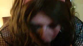 Sissy Crossdresser Sucks BBC