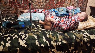 Sasha Earth homemade first-timer ass fucking Humping Machine