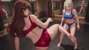 Cunt Busting Stories #16B: Confession of the Barefoot Groin Queen (Animated)