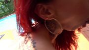 Tatted Up babe Alby Rides Loves Cock and Needs Cum | Teddy Tarantino