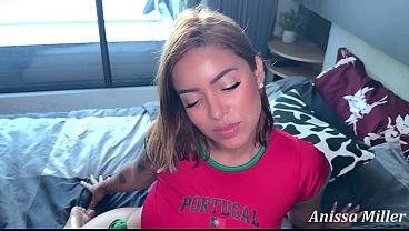Stepbro's friend gives juicy Latina a hot bang