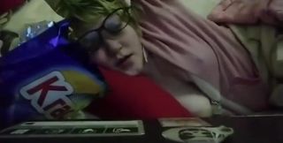 Double Amputee Eats and Masturbates with French Fries