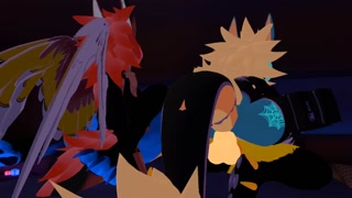 4 wicker beasts fuck after movie night