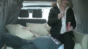 Face Sitting Chest Sitting & Trampling In The Camper (4K)