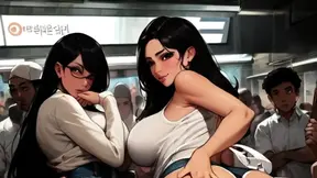 Beautiful Exotic Women Get Fucked and Felt in Public