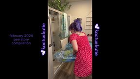 February 2024 Pee Story Compilation