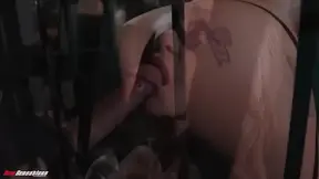 Hotty Japanese Asian gets a rough and sweaty blowjob