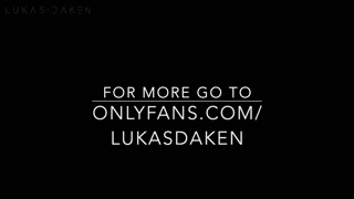 Fucking the cum out of myself with a dildo