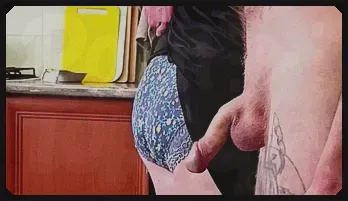 Steamy Blowjob in the Kitchen - MILF Action