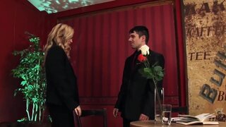 Blondie wants to get banged in a twisted fucking fashion