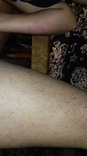 Latika sucking big black cock on holi   Clip 1