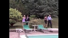 Foursome by the Pool
