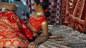 Indian First Night Beautiful Couple Hard Fucking