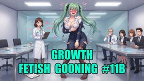 Growth Fetish Gooning #11B: Hyper Expansion Trance (Animated)