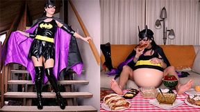 Bat Babe Belly Expansion *Full Version* -Mp4