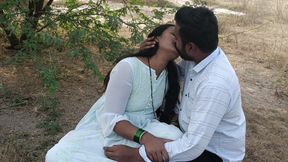 Desi Indian Marathi Kavita Bhabhi Cheat in Jungle with Husband's Friend