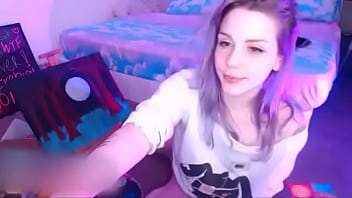 Tricky Nymph Painting And Twerking