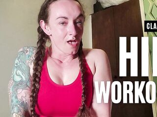Muscle Hotty Claudia’s Perspired HIIT Workout - full vid in my stores!