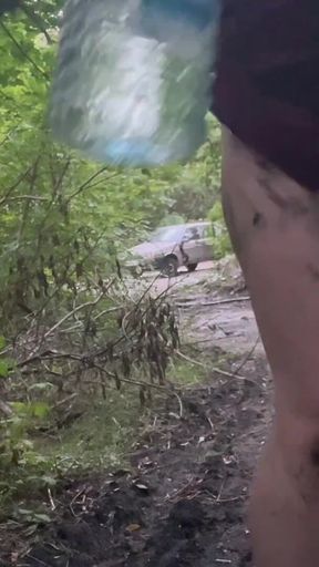 Piss, Mud and Flashing Near the Road