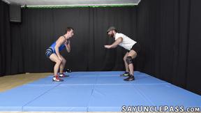 Jake Nicola & Masyn Thorne felt horny & released heat on the mat