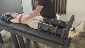 Nurse Summer Stretched and Tickled 720P
