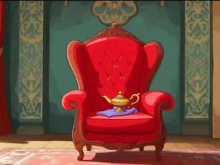 Aladdin and Princess Jasmine make Shameful Craves to the Genie. Toon Porn Parody.