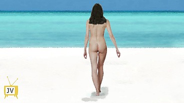 En la Playa Nudista con mi familia [Parte 2]