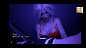 Blonde College Chick Gets Fucked In 3D Hentai Visual Novel Sex Game Walkthrough