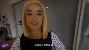 ANDROID 18 from DBZ loves getting fucked and swallowing CUM! POV