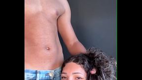 Novinho carioca desceu o morro para fuder a patricinha do pauzao