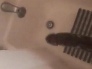 Wanking Dick In Shower