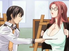 very horny art teacher