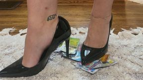 Pokemon High Heels On Cards