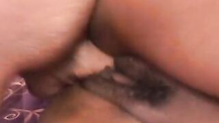 Heavy african cunt with mouth has a super sexy 3some