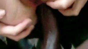 My bitchy sister enjoys powerful interracial invasion of her anus