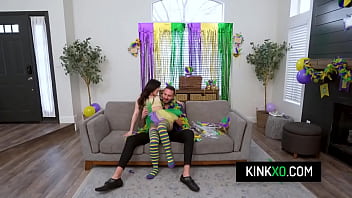 Mardi Gras fuck session with petite cutie Lulu Chu