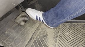 Driving home in adidas
