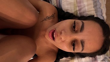 Balls Deep Rawdogging Brazilian College Babe – Passionate POV