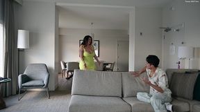 catfished my friends cheating mom and made her fuck me!!! dunken hina will make you cum