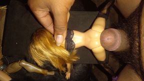 I fuck Courtney and we invite another doll to have a threesome, everything ends in an uncontrolled orgy