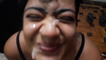 COMPARANDO GOZADAS NA CARA DA DUDA HUGNEN E DA DANY RIO QUAL DAS DUAS FOI A MELHOR ?