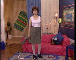 Old Ramona with New Dildo