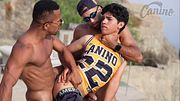 Samuel Hodecker & interracial Latino gangbang fuck a twink hardcore Part 1