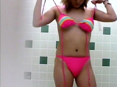 Amateur Asian Webcam Strip Masturbation