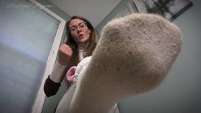 Staying shrunk for your bosss double slouch Socks SD