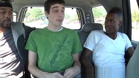 Chris Kingston Gets Fucked By Two Black Guys