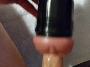 Huncho Dolo D slides fat meat in fleshlight